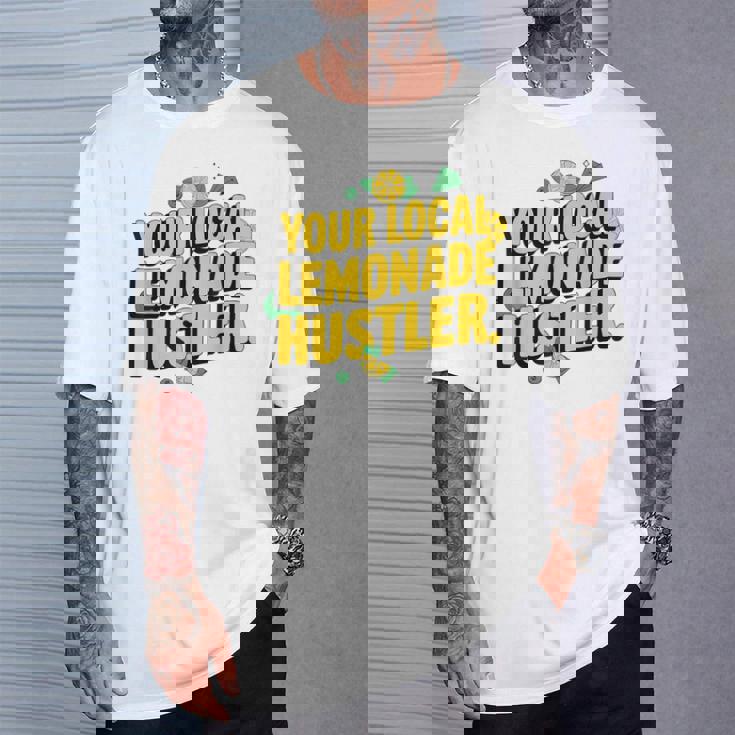 レモネード 起業家 モチベーションハッスル メンズ レディース 男の子 Tシャツ 彼への贈り物