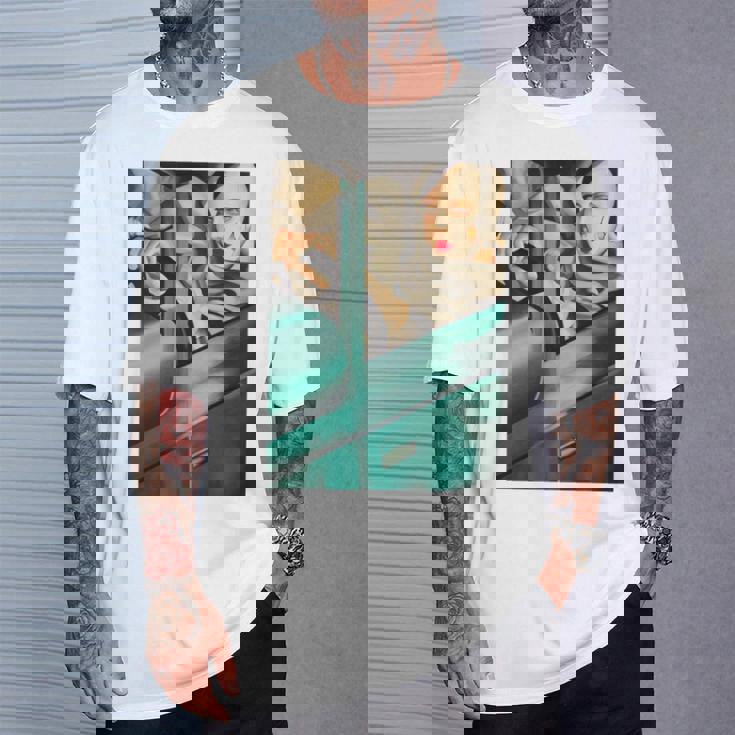 レンピカセルフポートレートの絵画autoportrait タマラ・ド・レンピッカ 長袖tシャツ Tシャツ 彼への贈り物