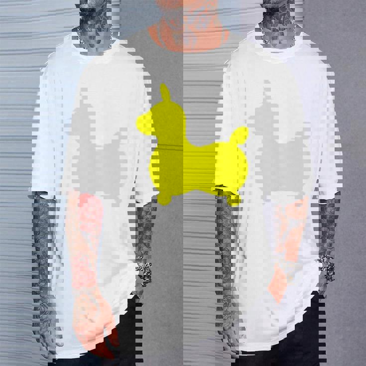 ロディ スカイ バックプリントチャコール） Tシャツ 彼への贈り物