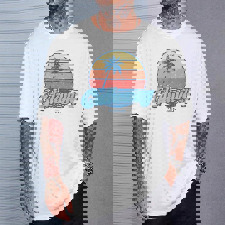 ヴィンテージ キャロウェイ フロリダ Fl クラシック 70年代 レトロ サーファー Tシャツ 彼への贈り物