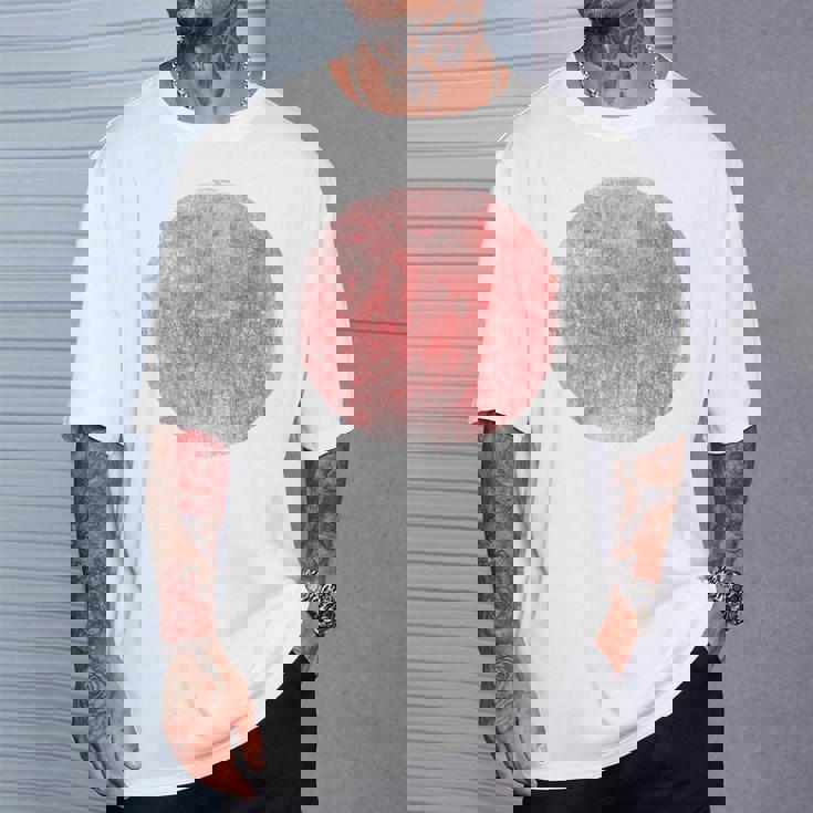 ヴィンテージ日本の日本国旗 Tシャツ 彼への贈り物