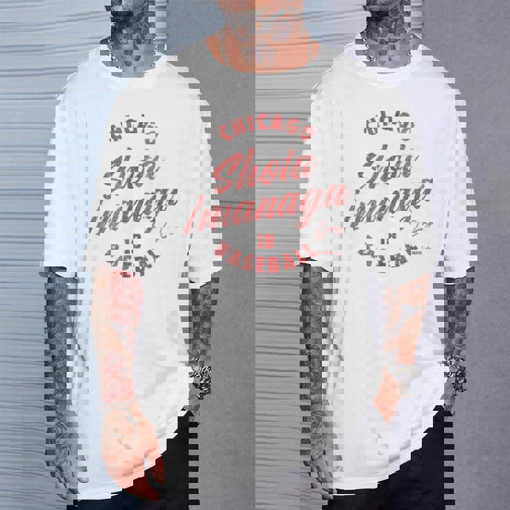 今永翔太 シカゴ 野球 ヴィンテージ 筆記体 Mlbpa Tシャツ 彼への贈り物