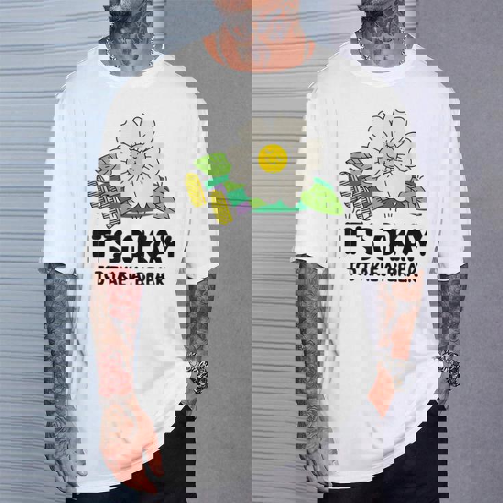 休憩しても大丈夫 Tシャツ 彼への贈り物