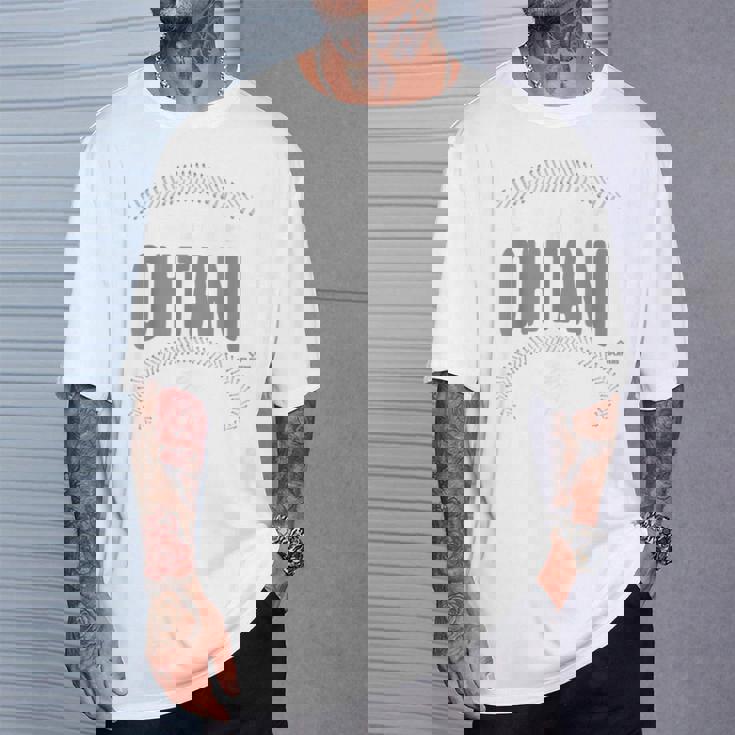 大谷翔平 ロサンゼルス ネーム&ナンバー 表裏 Tシャツ 彼への贈り物