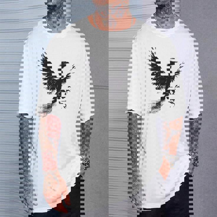 始祖鳥 恐竜モチーフ イラスト 始祖鳥 Tシャツ 彼への贈り物