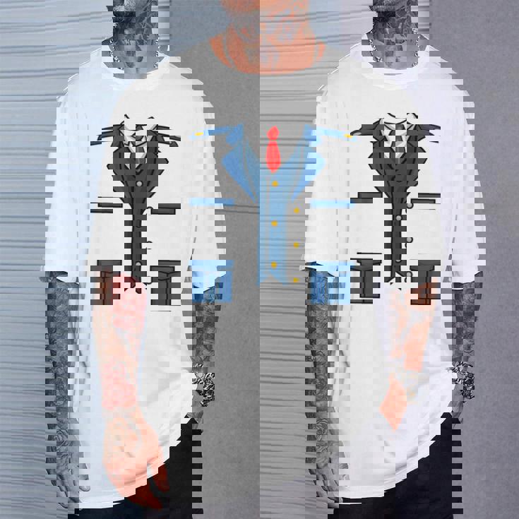 子供の男性、女性、列車の運転士の車掌衣装 Tシャツ 彼への贈り物