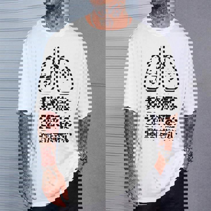 我が肺は2個である 異常はまだない 文学好き 名作ネタ漱石 ギャグ好き インテリギャグ おもしろ もじり Tシャツ 彼への贈り物