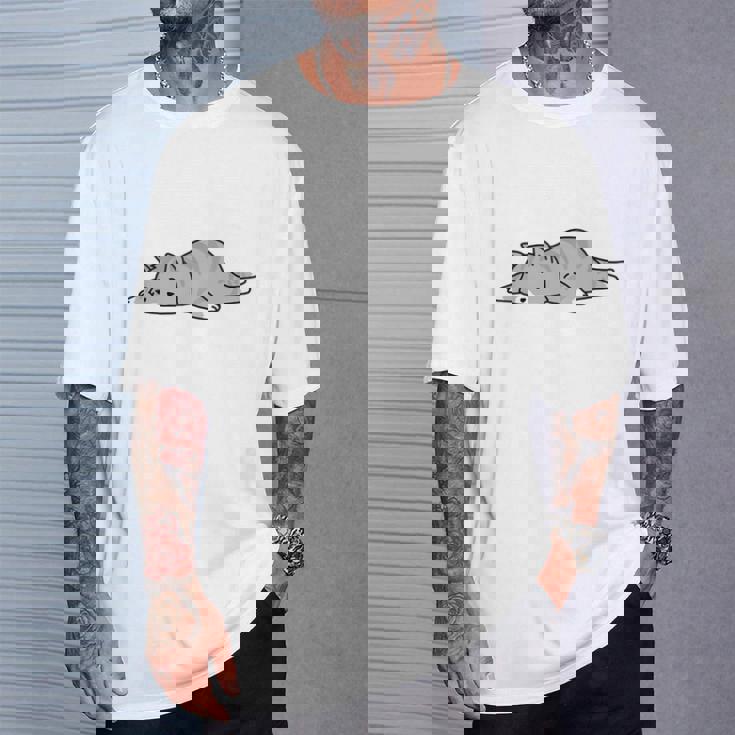 押してもダメならもうダメだ ネタ ことわざ 格言 慣用句 ジョーク ギャグ ダジャレ ツッコミ 猫 おもしろ 長袖tシャツ Tシャツ 彼への贈り物