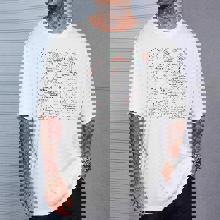 数学 数式 数字 愛 数学 数学 Tシャツ 彼への贈り物