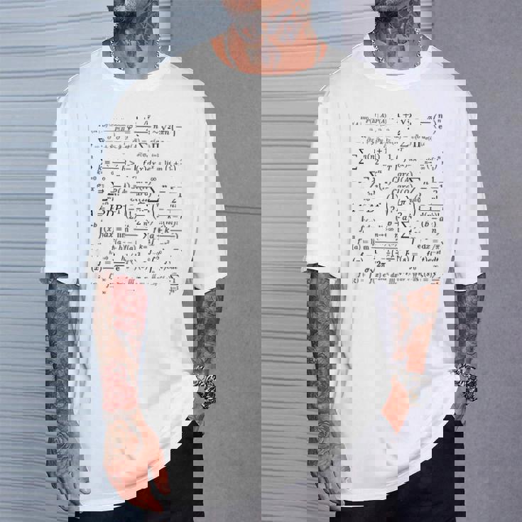 数学方程式と計算、微積分と代数、科学。 Tシャツ 彼への贈り物
