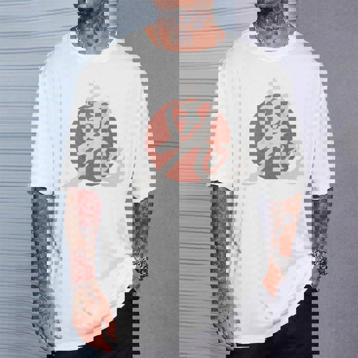 日本 鬼 悪魔 般若 漢字 Tシャツ 彼への贈り物