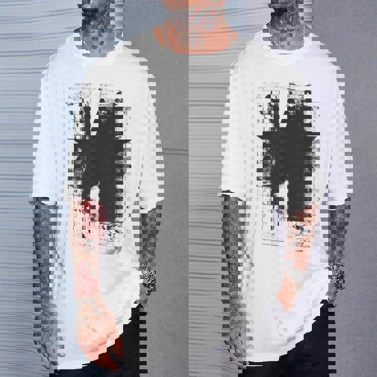 星 星柄 メンズ キッズ 半袖 マーク ロック おしゃれ かっこいい ワイルド ブランド 春夏 グランジステラ Tシャツ 彼への贈り物