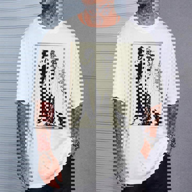 母とサロメ、オーブリー・ビアズリーによるヘロディアス1894 長袖tシャツ Tシャツ 彼への贈り物