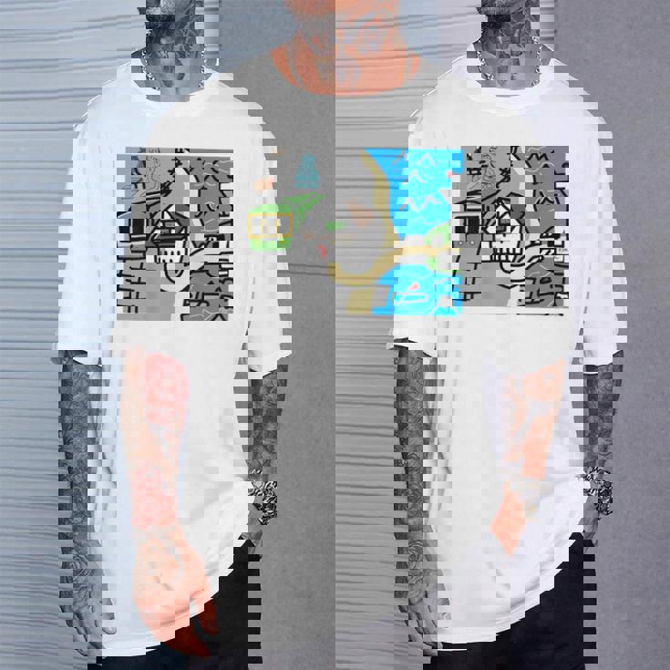 江ノ島・鎌倉の思い出 2025年リニューアルバージョン Tシャツ 彼への贈り物