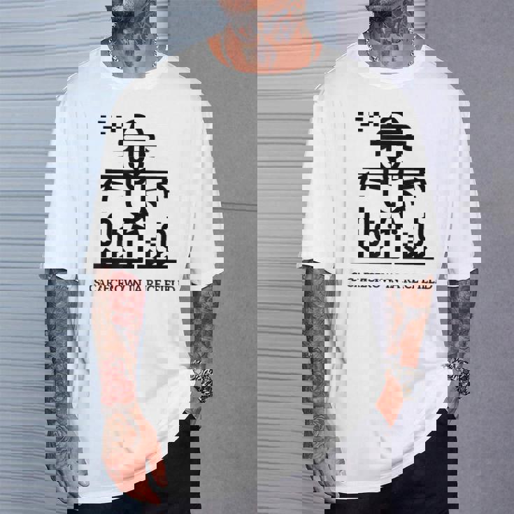 田んぼのかかし Tシャツ 彼への贈り物