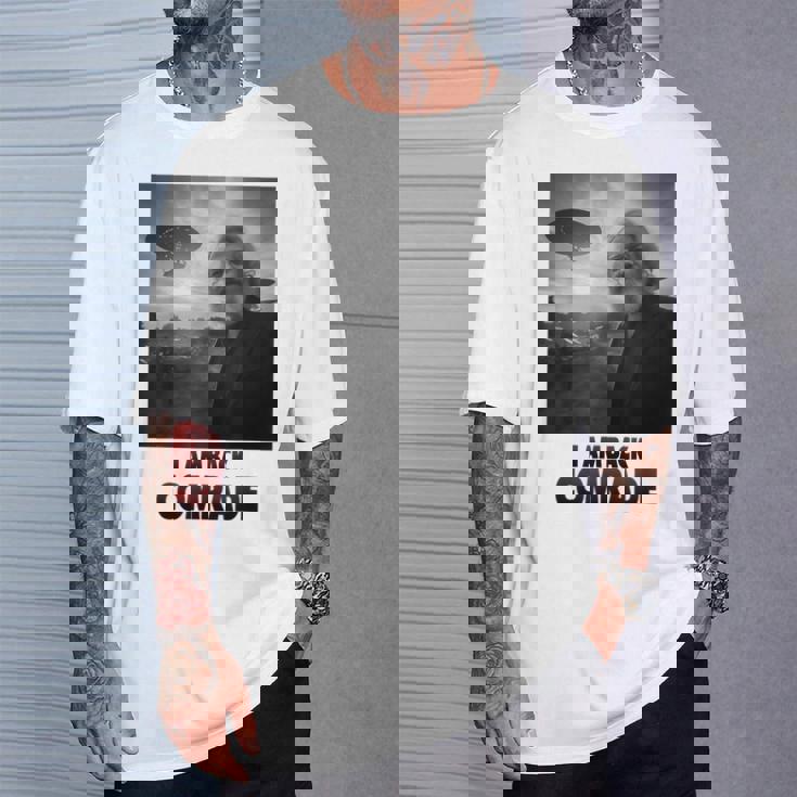 私は戻ってきた同志、共産主義者、カール・マルクス Tシャツ 彼への贈り物