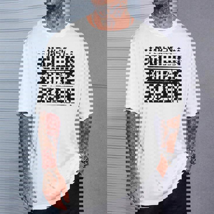 素晴らしいアキレス腱膝アパレル Tシャツ 彼への贈り物