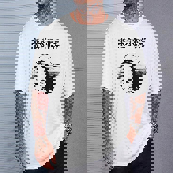 腰が限界 面白いtシャツ 文字入り メンズ おもしろ 面白い パンダ 服 オリジナル おもしろグッズ 文字 Tシャツ 彼への贈り物