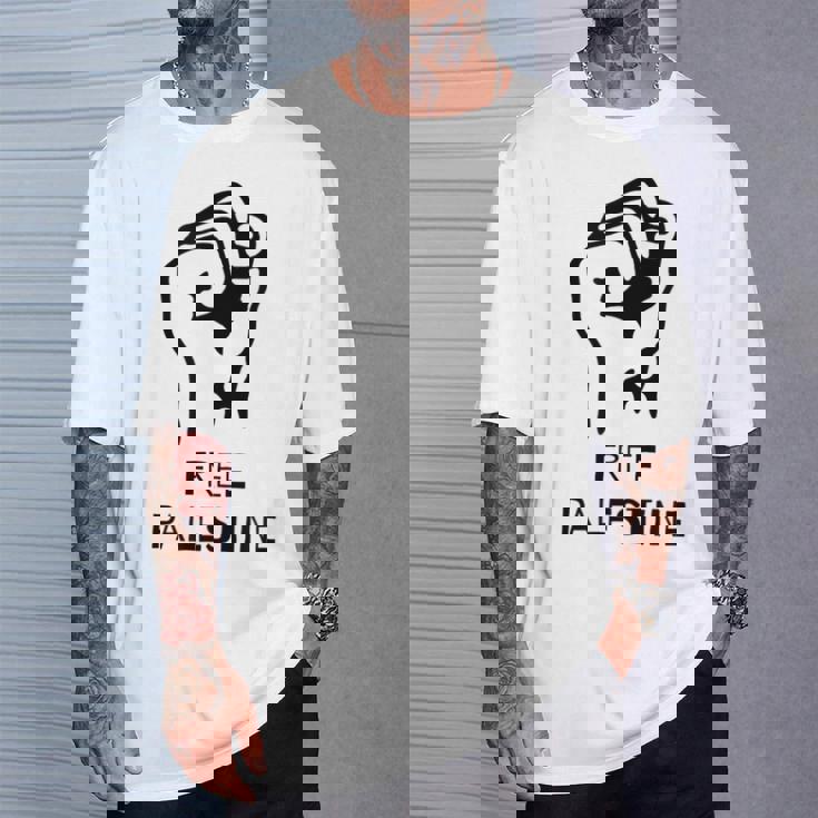 自由パレスチナ・ガザ反戦平和反占領 Tシャツ 彼への贈り物