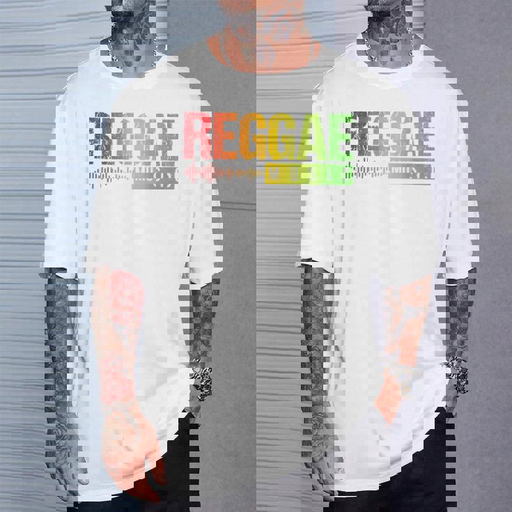 良いラスタファリ音楽の雰囲気、ラスタジャマイカ、レゲエ Tシャツ 彼への贈り物