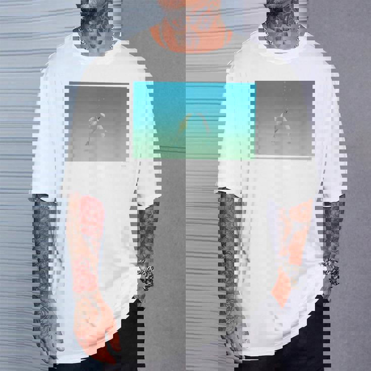 詩とメルヘン 葉祥明 ジェイクと海のなかまたち P27 Tシャツ 彼への贈り物