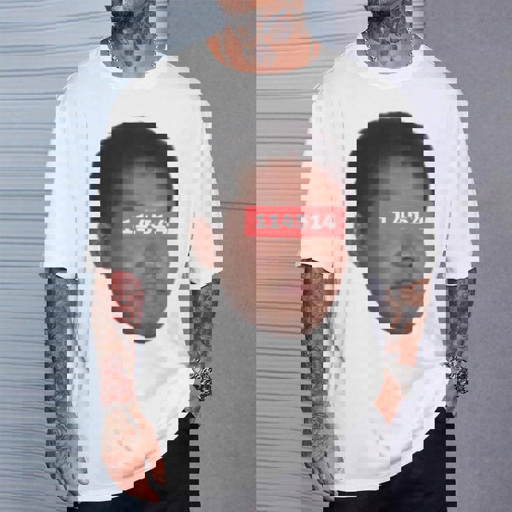 野獣先輩 114514 Iiyokoiyo 長袖tシャツ Tシャツ 彼への贈り物