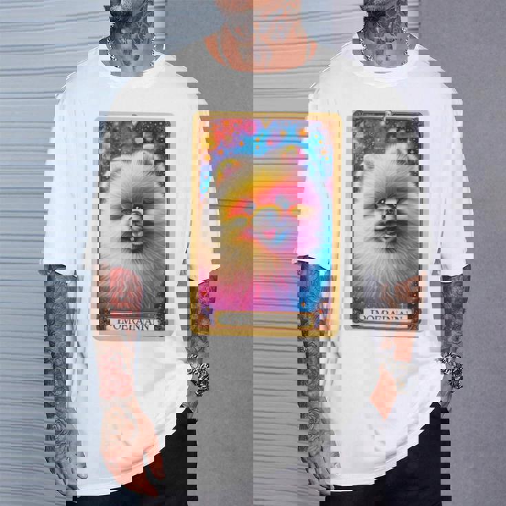 面白いtシャツ ポメラニアン イヌ わんこ メンズ 犬好き グッズ かわいい おもしろ 面白い 服 ネタ 犬 長袖tシャツ Tシャツ 彼への贈り物