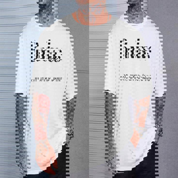 面白いインドの「Bindaas」 Tシャツ 彼への贈り物