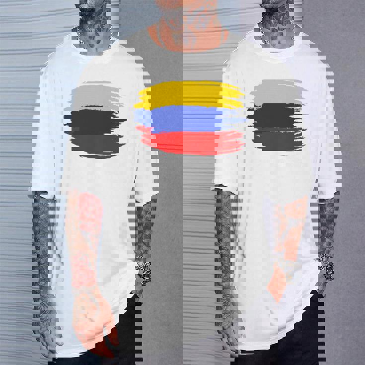 面白いコロンビアのスラングjerga Colombiana Chimba 長袖tシャツ Tシャツ 彼への贈り物