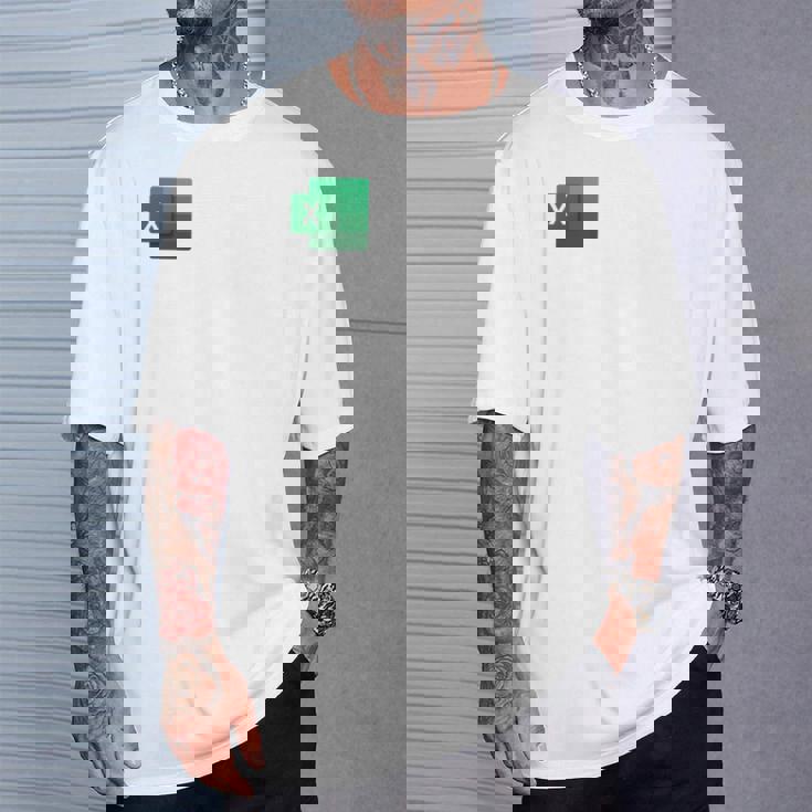 面白いスプレッドシート、フリーク、会計士 長袖tシャツ Tシャツ 彼への贈り物