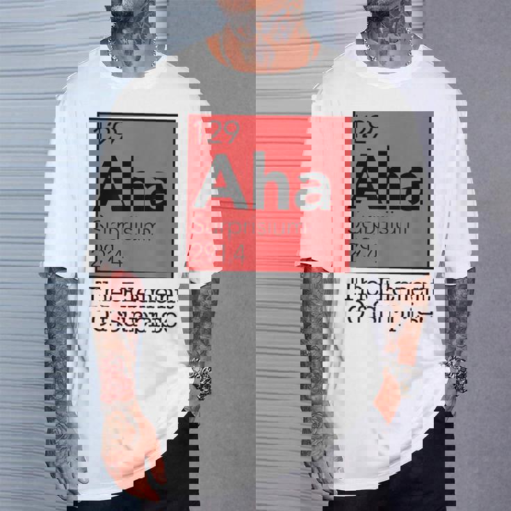 驚きの元素 周期表 129 アハ サプライズ Tシャツ 彼への贈り物