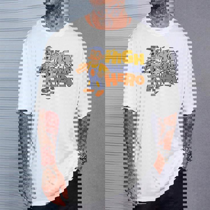 高圧ヒーロー 電子技術者 電気技師 Tシャツ 彼への贈り物