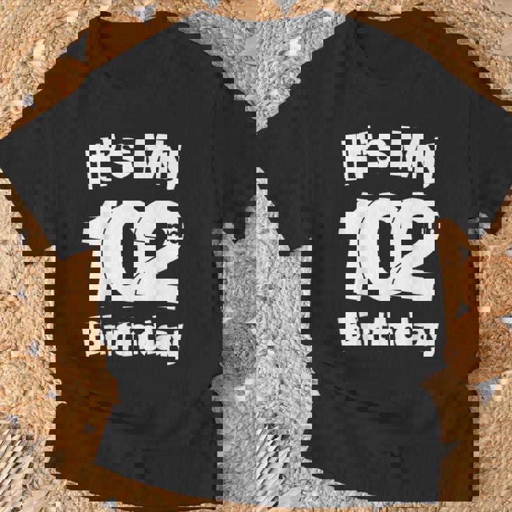 102歳の誕生日。It's My 102歳の誕生日 102歳の誕生日 Tシャツ 高齢者への贈り物