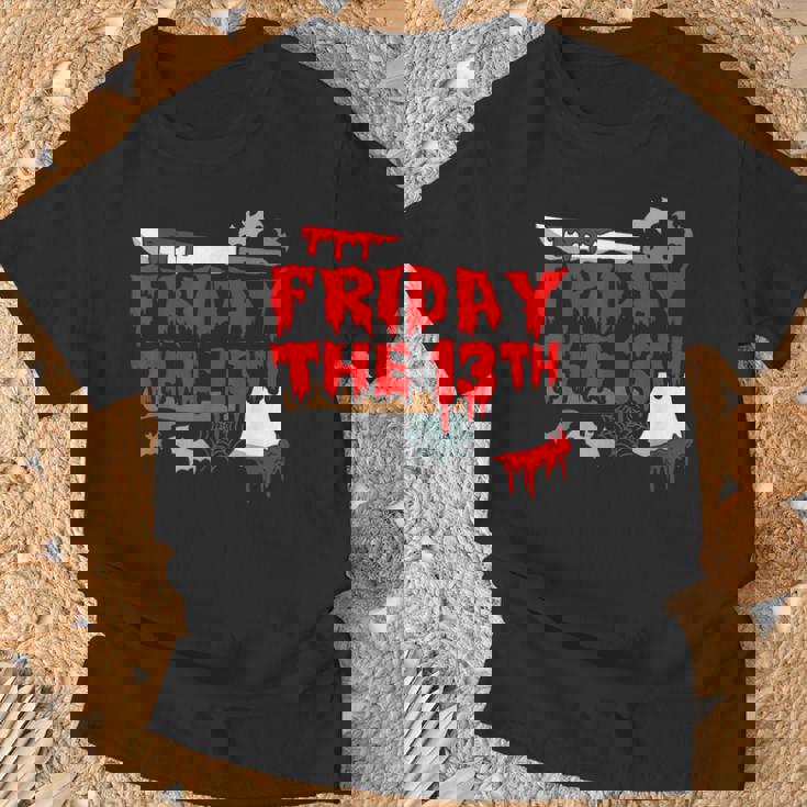 13日の金曜日 13 Tシャツ 高齢者への贈り物