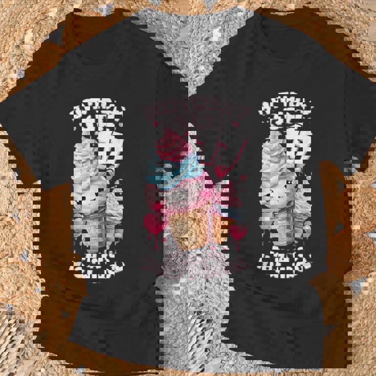 17歳の誕生日ガール 17年目 アイスクリーム 背番号17 Tシャツ 高齢者への贈り物