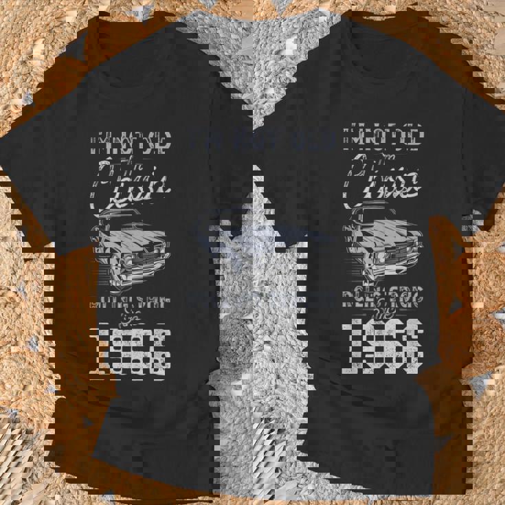 1966年生まれ マッスルカー生誕59周年 Tシャツ 高齢者への贈り物