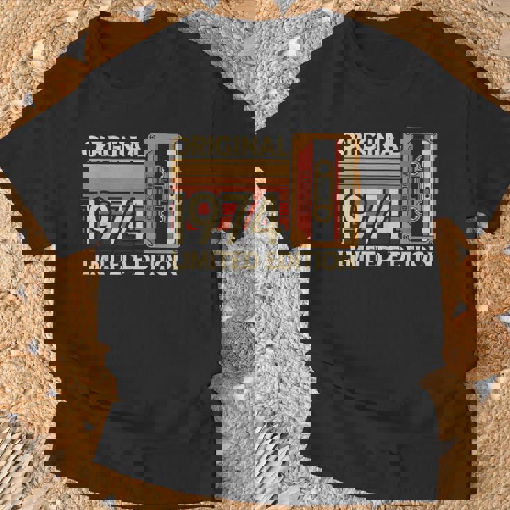 1974 誕生日 カセットテープ ヴィンテージ レトロ 1974 Tシャツ 高齢者への贈り物