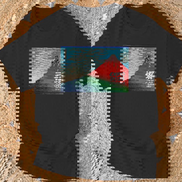 2025年大阪万博 日本は大胆なビジョンを驚かせます Tシャツ 高齢者への贈り物