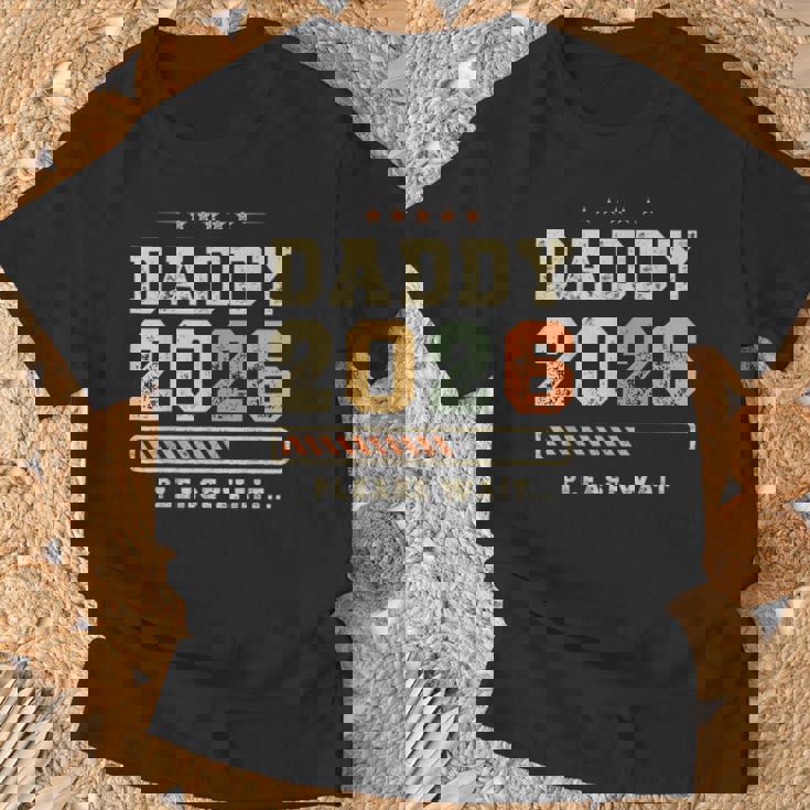 2026 年のパパ これからパパになる人 父親になる予定の人 未来のパパ Tシャツ 高齢者への贈り物