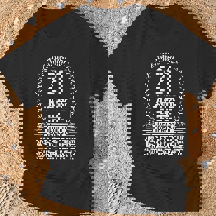 21年 結婚21周年 記念日 ギフト Tシャツ 高齢者への贈り物