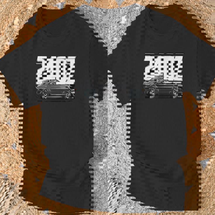 240Z クラシック オールドスクール 日本のクラシックカー Tシャツ 高齢者への贈り物