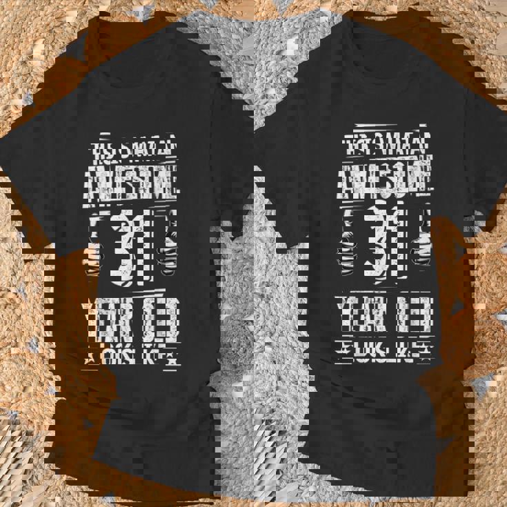 31歳の誕生日プレゼントに31年かかった Tシャツ 高齢者への贈り物