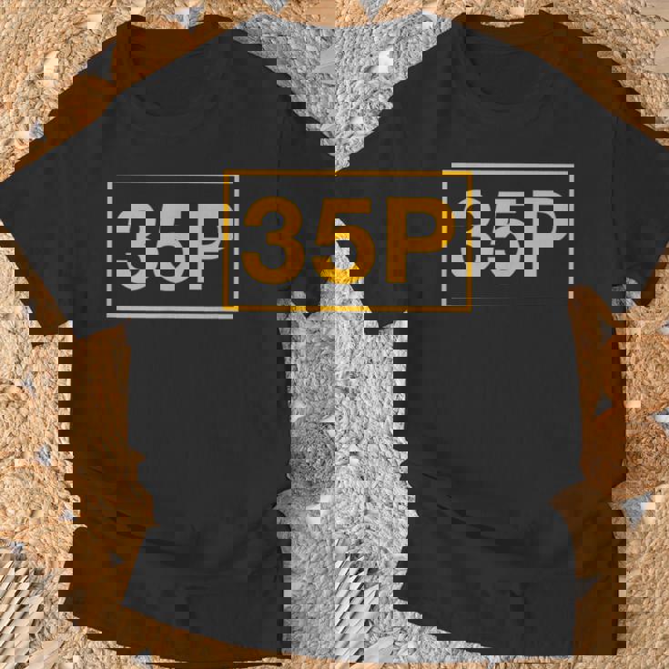 35P 暗号言語 Tシャツ 高齢者への贈り物