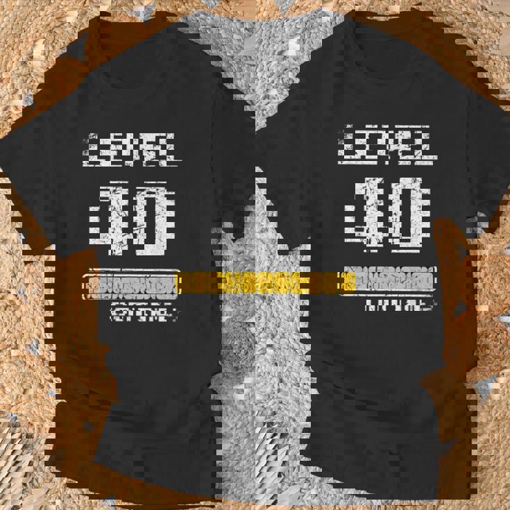 40歳の誕生日 レベル40 40歳 楽しい Tシャツ 高齢者への贈り物