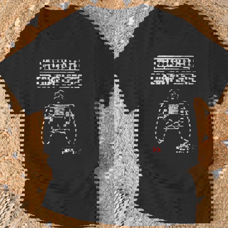 40歳の誕生日プレゼント Level 40 Complete 贈り物 男性用、女性用 Tシャツ 高齢者への贈り物