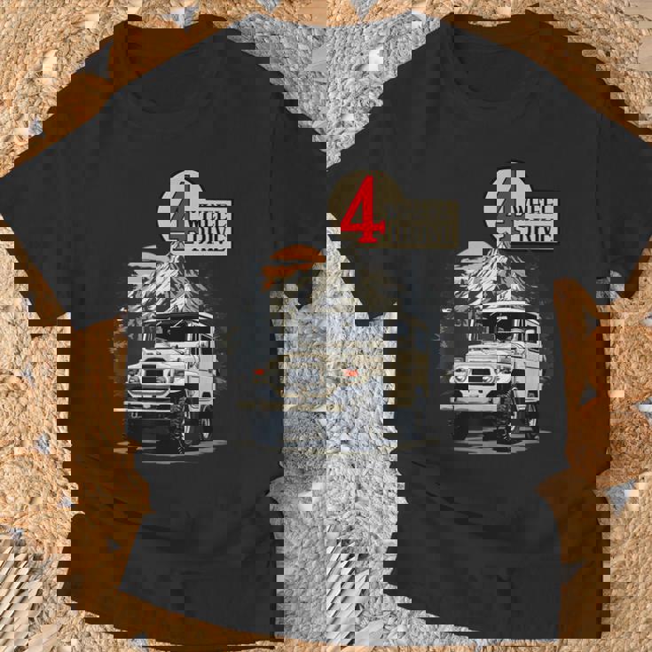 40系 クルーザー マウンテン オフロード 4輪駆動 四駆 Fj Tシャツ 高齢者への贈り物