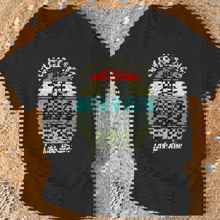 45歳の誕生日 1978年8月24日 45歳の誕生日 Tシャツ 高齢者への贈り物