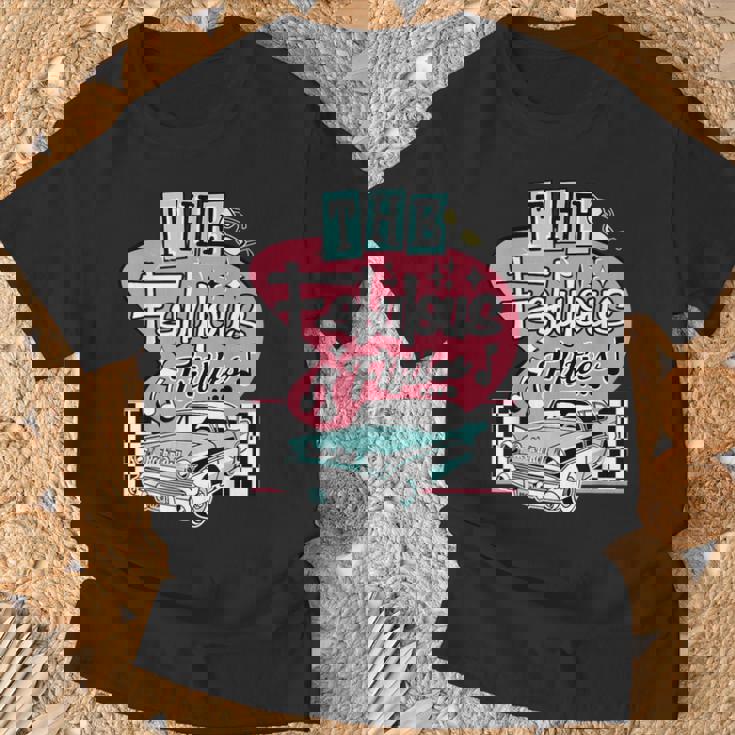 50年代ロカビリーヴィンテージ 1950年代服 レディース メンズ ソックス ホップ Tシャツ 高齢者への贈り物