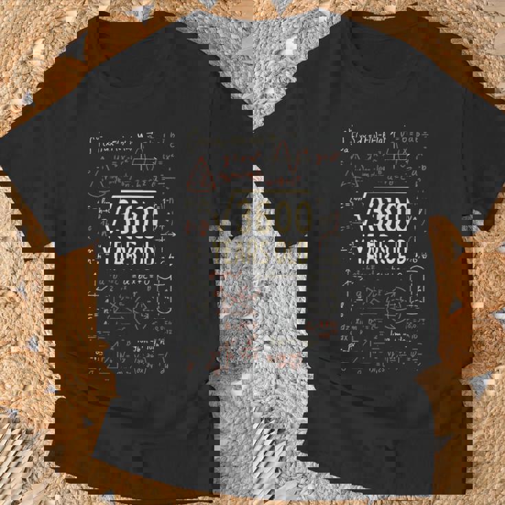 60 Años Cumpleaños Raíz 3600 Mates Ingeniosointage Camiseta unisex Regalos para ancianos