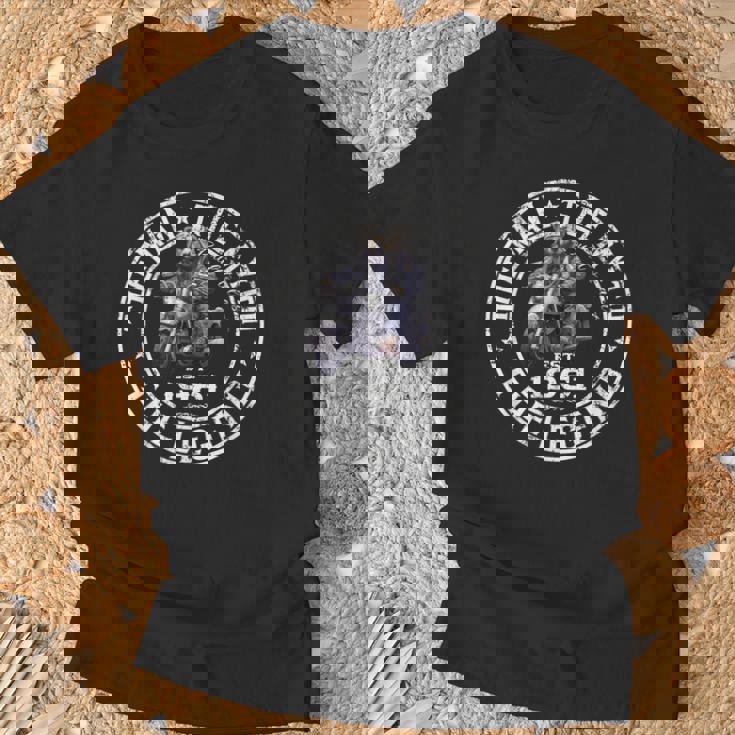 63歳の誕生日 男性 オートバイ バイカーベア 1961 Tシャツ 高齢者への贈り物